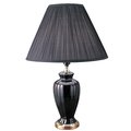 Yhior 26 in. Ceramic Table Lamp - Black YH2629415